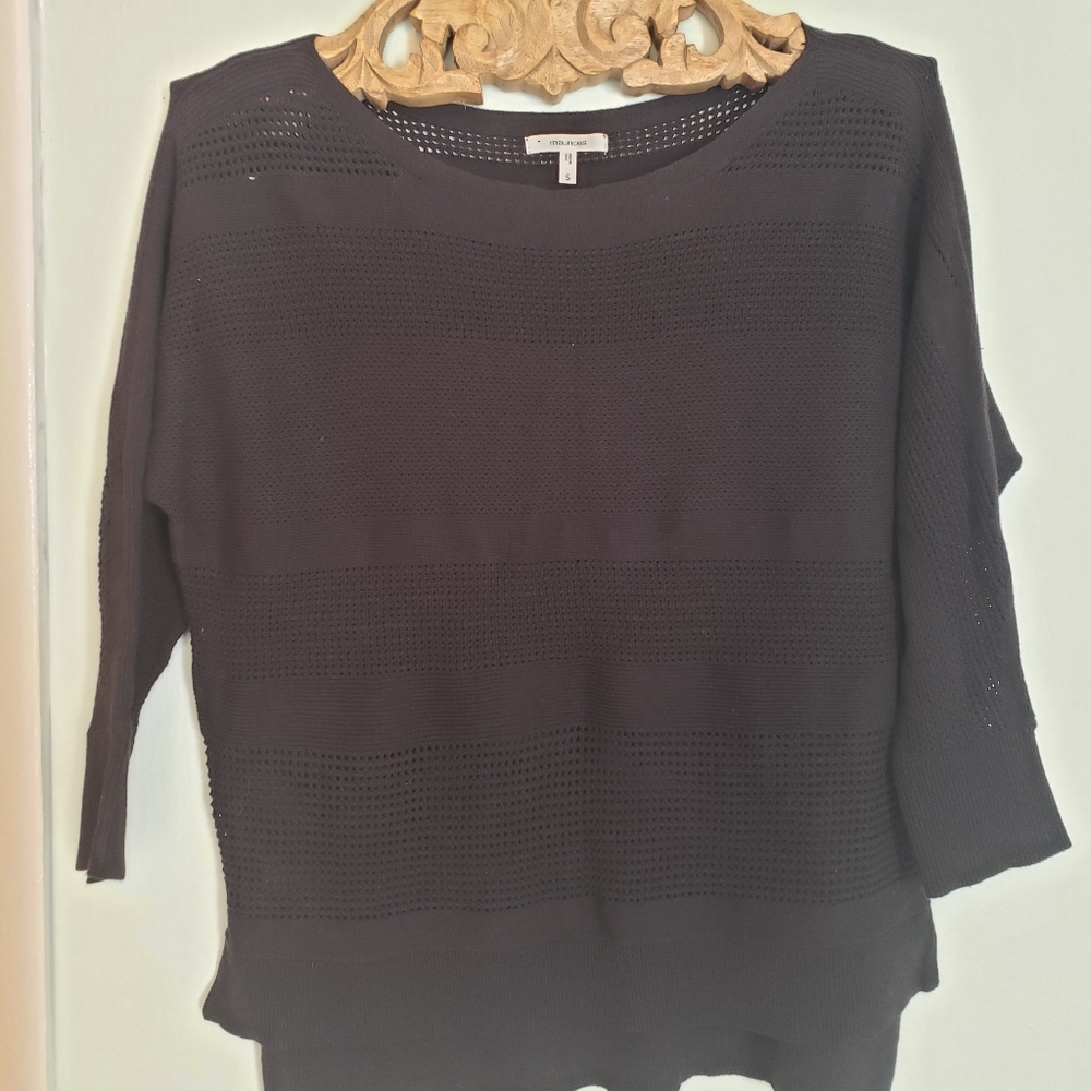 Maurices Black Sweater.